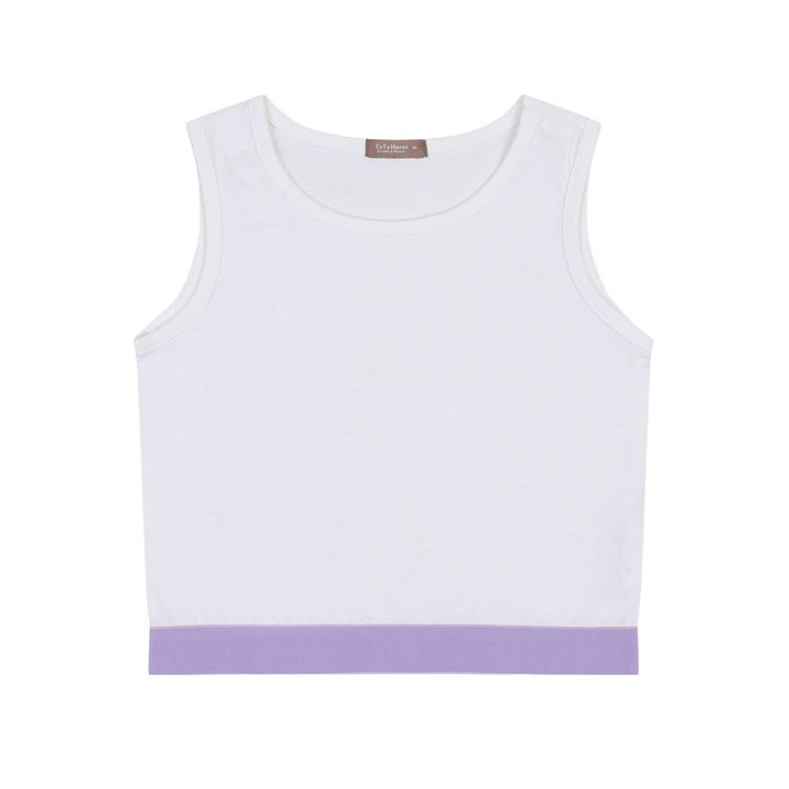 Layered Tops and Pleated Skort 3-Piece Set - ToTo Heros l Premium Children's Clothing