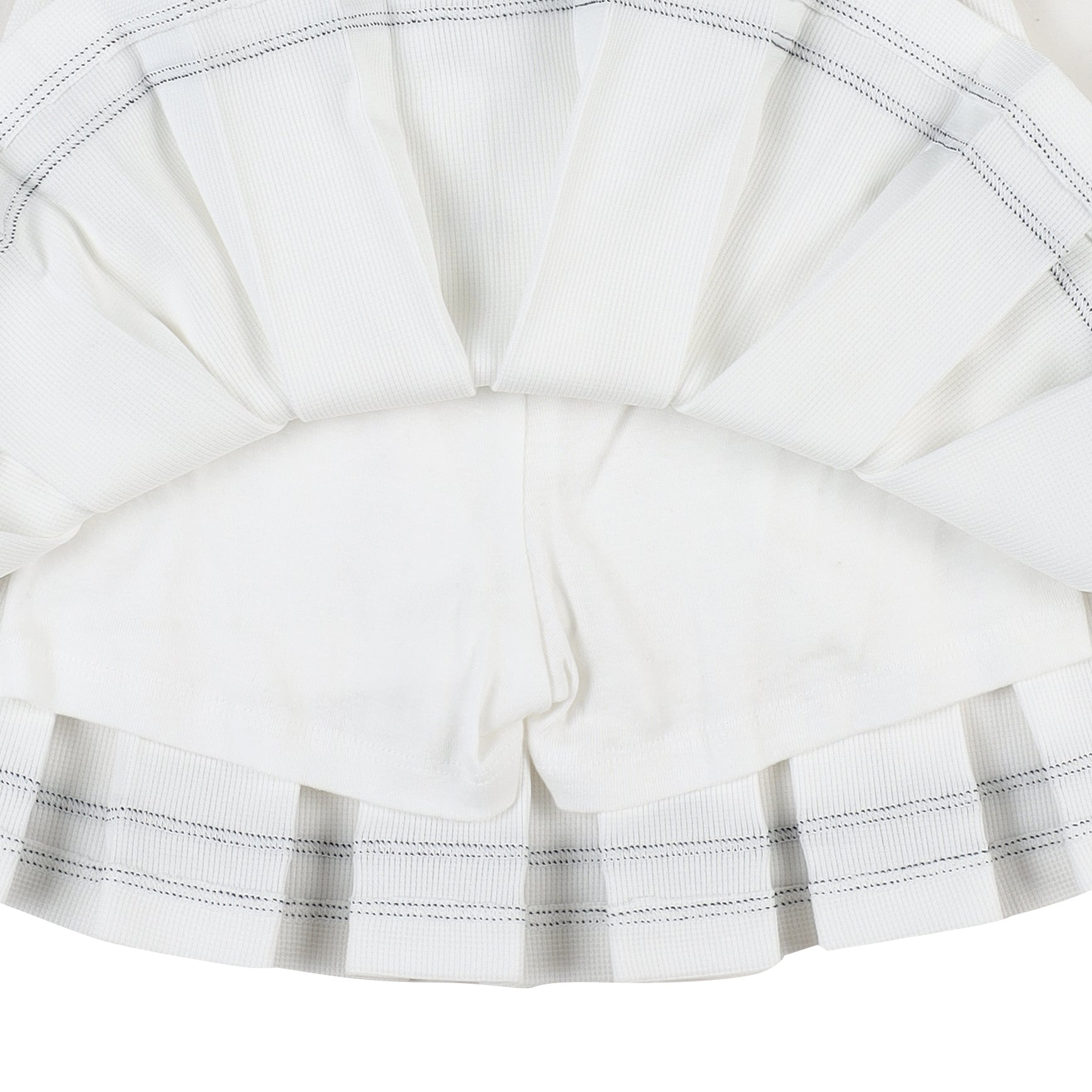Victory Striped Pleated Skirt-Skirt - Kids-ToTo Heros-ToTo Heros Premium Children's Clothing
