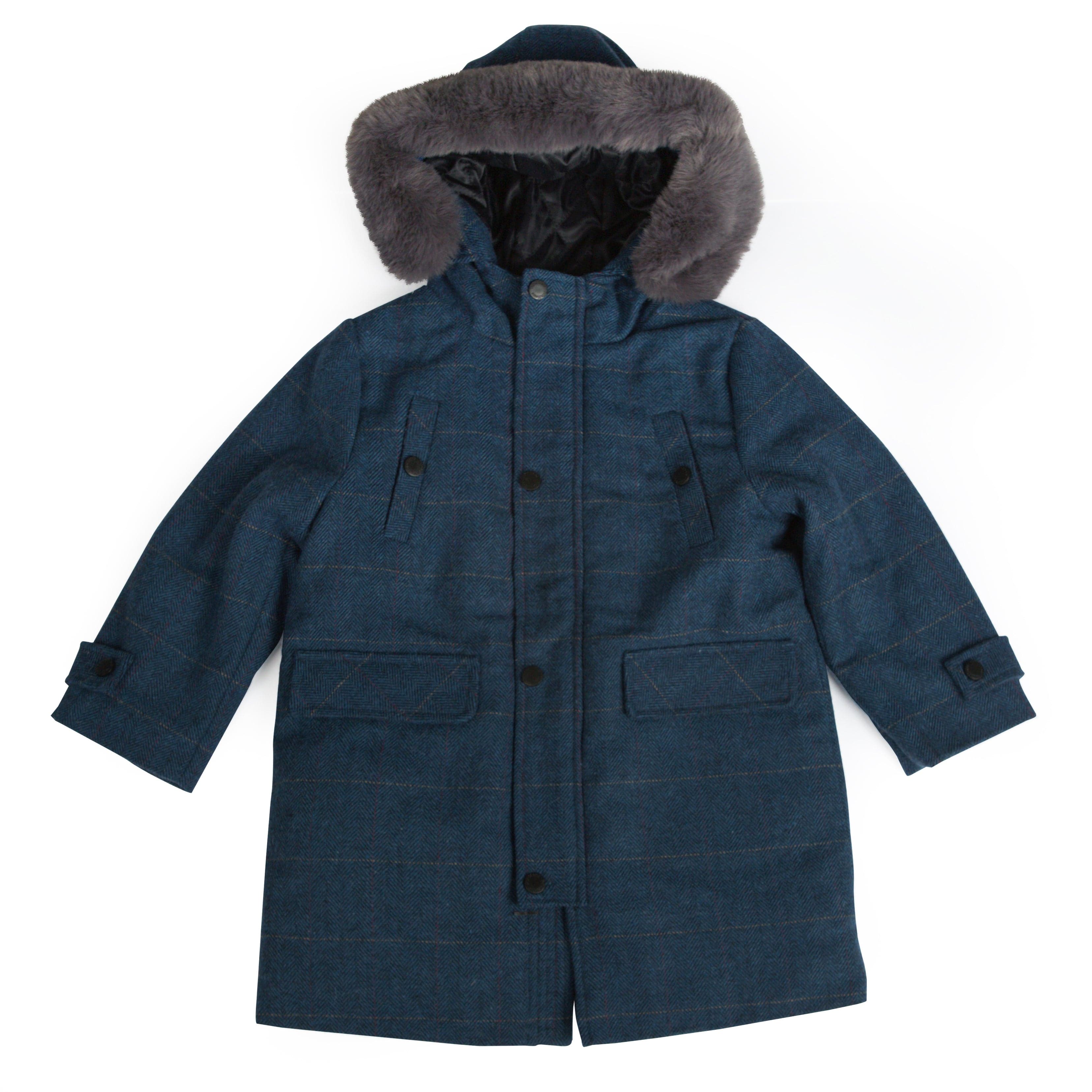 Tyler Wool Blend Padded Coat - ToTo Heros l Premium Children's Clothing