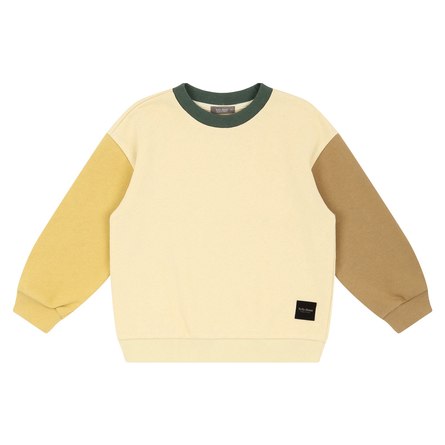 Multi Color Block Sweatshirt - ToTo Heros l Premium Children's Clothing