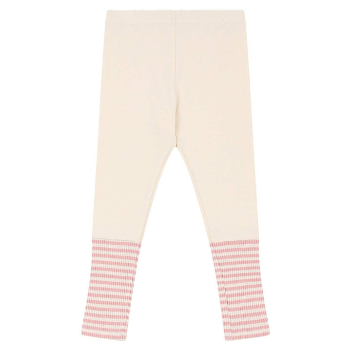 Striped Colorblock Hem Leggings - ToTo Heros l Premium Children's Clothing