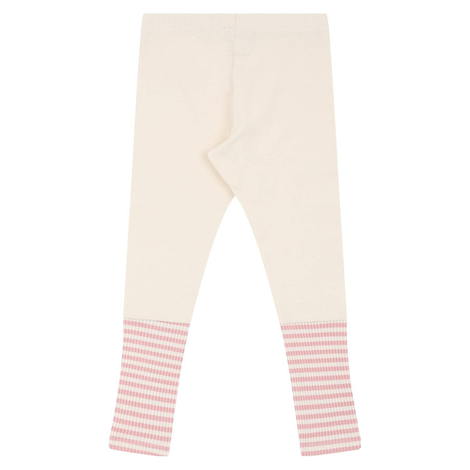 Striped Colorblock Hem Leggings - ToTo Heros l Premium Children's Clothing