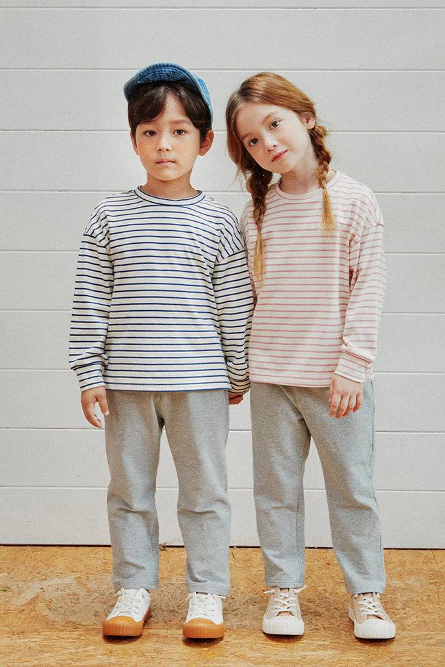 Striped Long Sleeve T-Shirt & Pants Set - ToTo Heros l Premium Children's Clothing