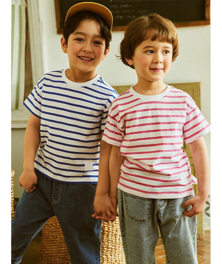 Daily Striped Short Sleeve T-Shirt