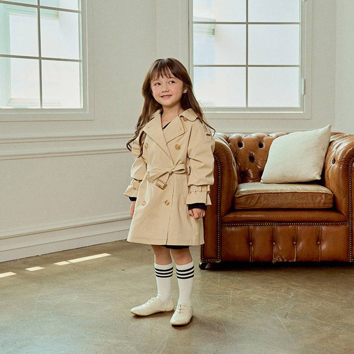 Double Trench Coat - ToTo Heros l Premium Children's Clothing