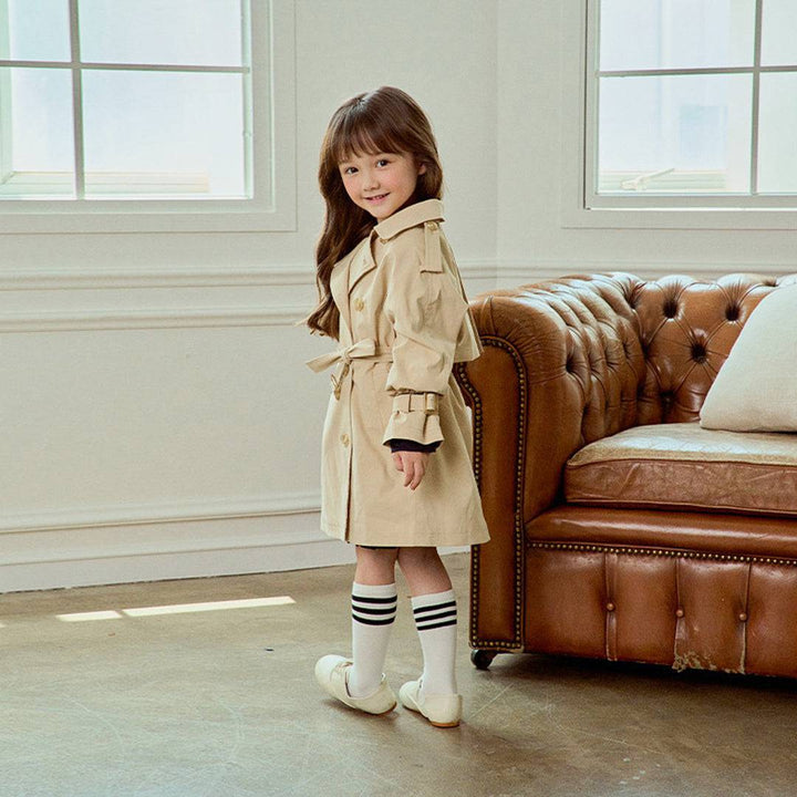 Double Trench Coat - ToTo Heros l Premium Children's Clothing