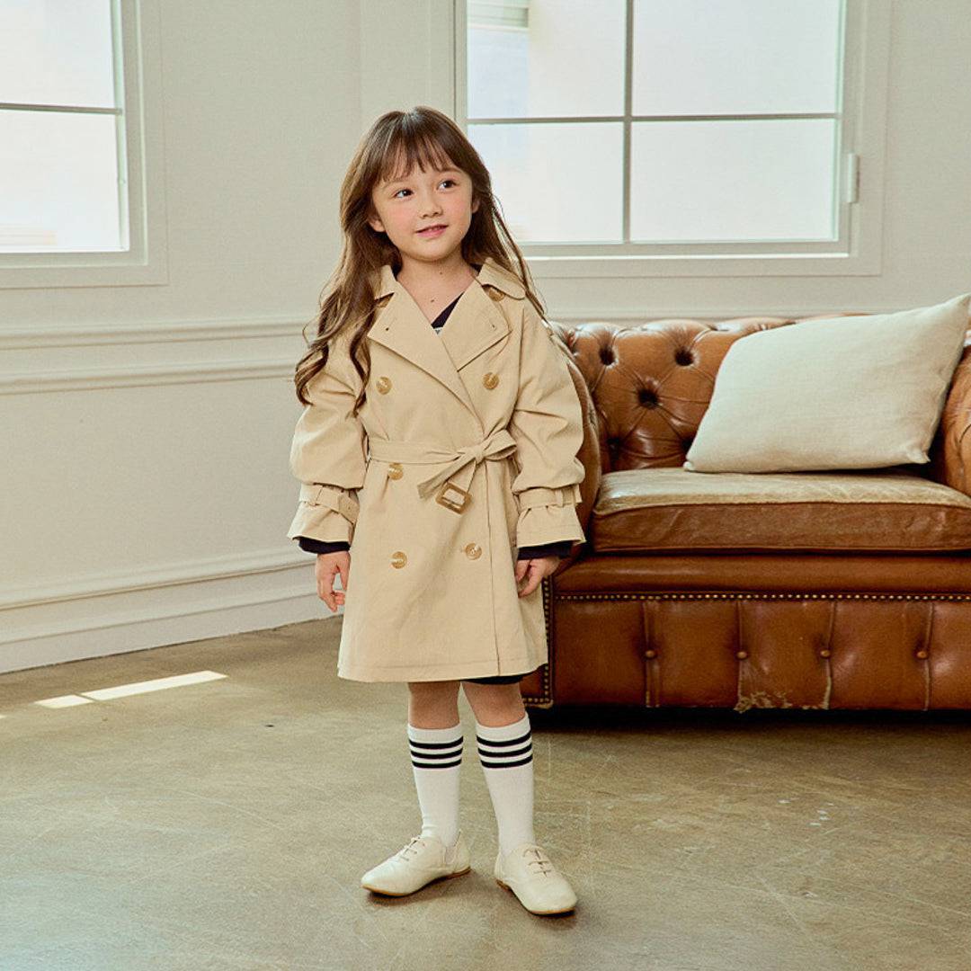 Double Trench Coat - ToTo Heros l Premium Children's Clothing