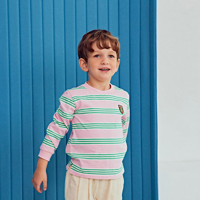 Tyler Striped T-Shirt - ToTo Heros l Premium Children's Clothing