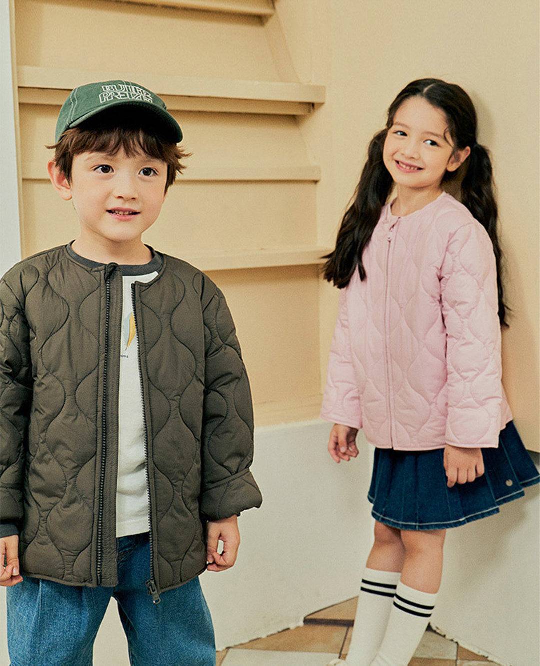 Tony Lightweight Quilted Puffer Jacket - ToTo Heros l Premium Children's Clothing