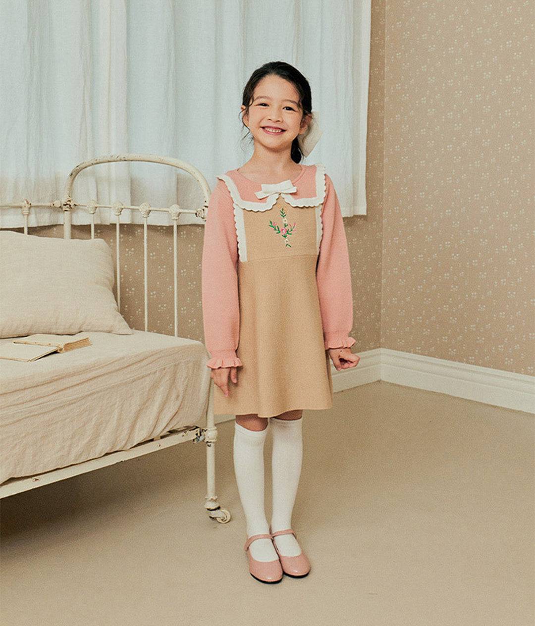 Serena Knit Dress - ToTo Heros l Premium Children's Clothing