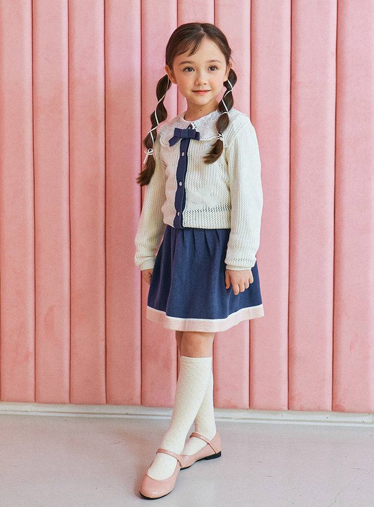 Gia Knit Top & Skirt Set - ToTo Heros l Premium Children's Clothing