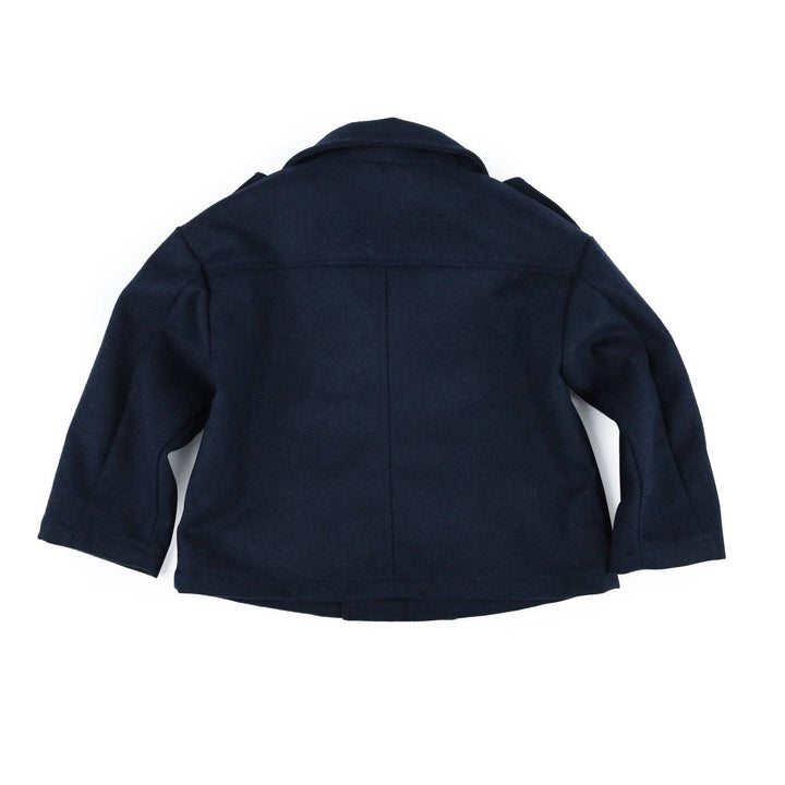 Double Breasted Patch Jacket - ToTo Heros l Premium Children's Clothing