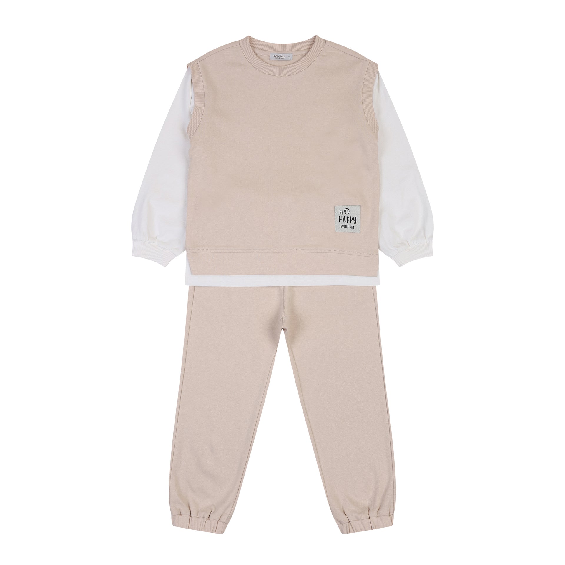 Toby Layered Top & Sweatpants Set