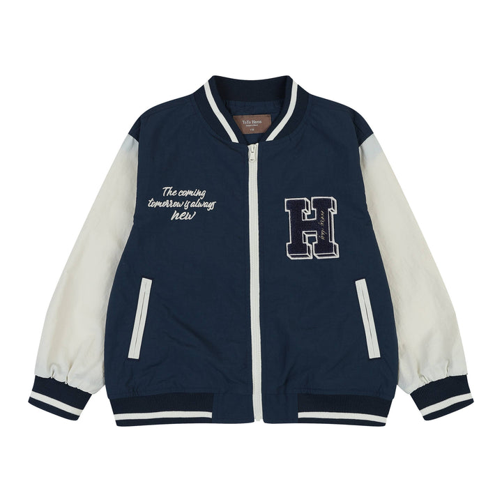 Varsity Baseball Bomber Jacket - ToTo Heros l Premium Children's Clothing