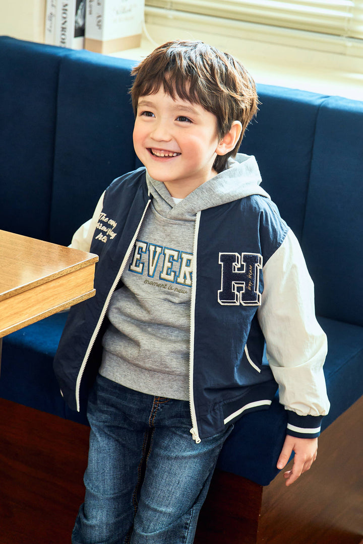 Varsity Baseball Bomber Jacket - ToTo Heros l Premium Children's Clothing