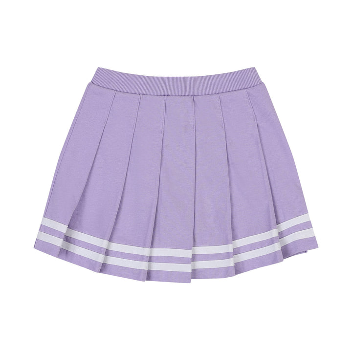 Layered Tops and Pleated Skort 3-Piece Set - ToTo Heros l Premium Children's Clothing