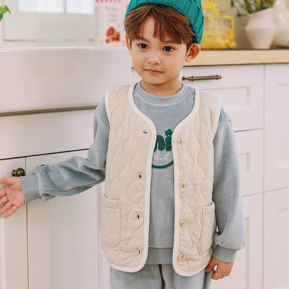 Jerry Lightweight Quilted Vest - ToTo Heros l Premium Children's Clothing