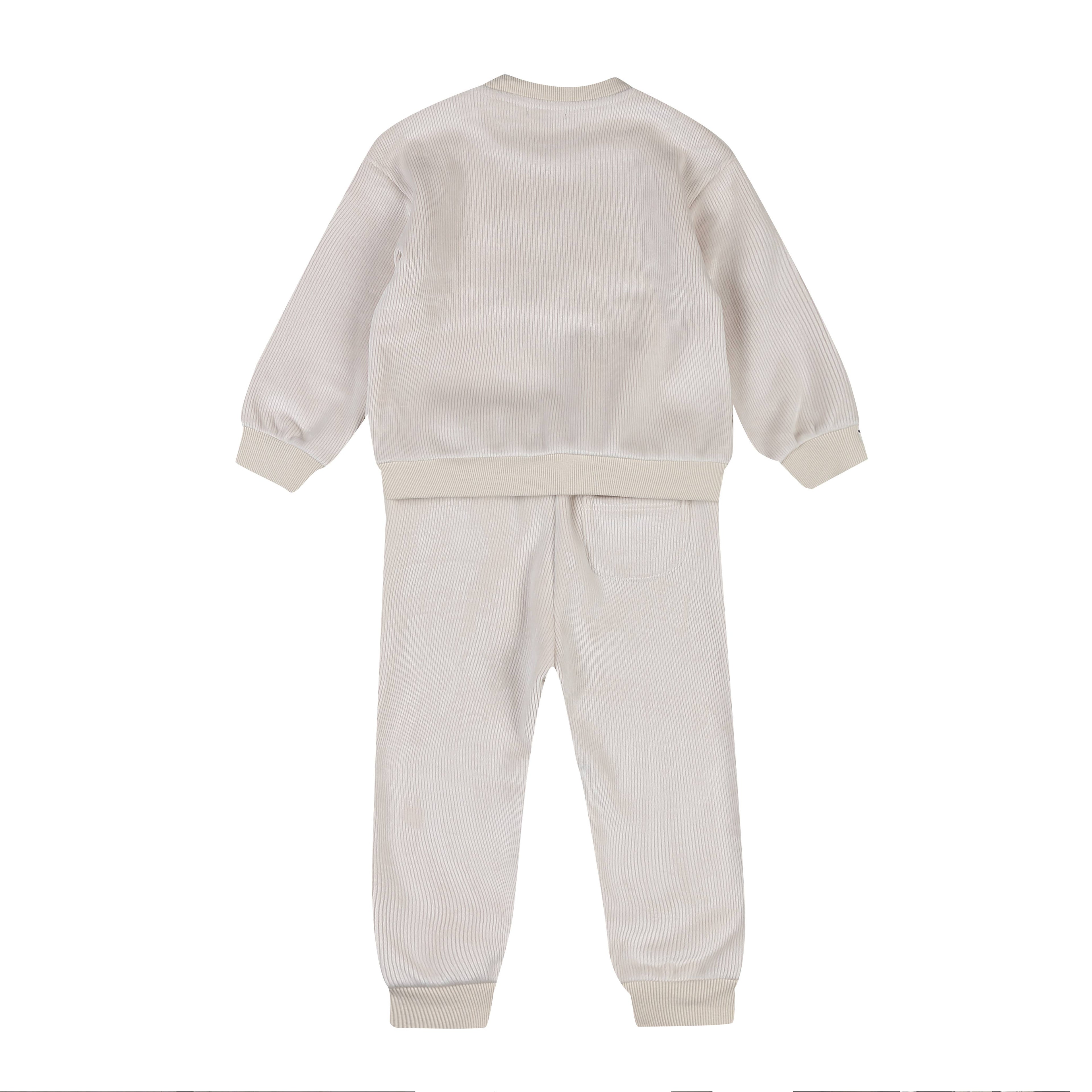 Milo Embroidery Velvet Corduroy Sweatshirt & Sweatpants Set - ToTo Heros l Premium Children's Clothing