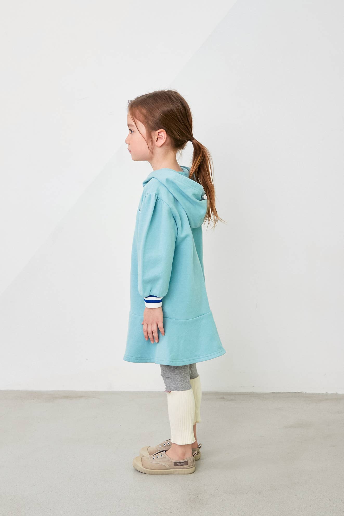 Sporty Hooded Dress - ToTo Heros l Premium Children's Clothing