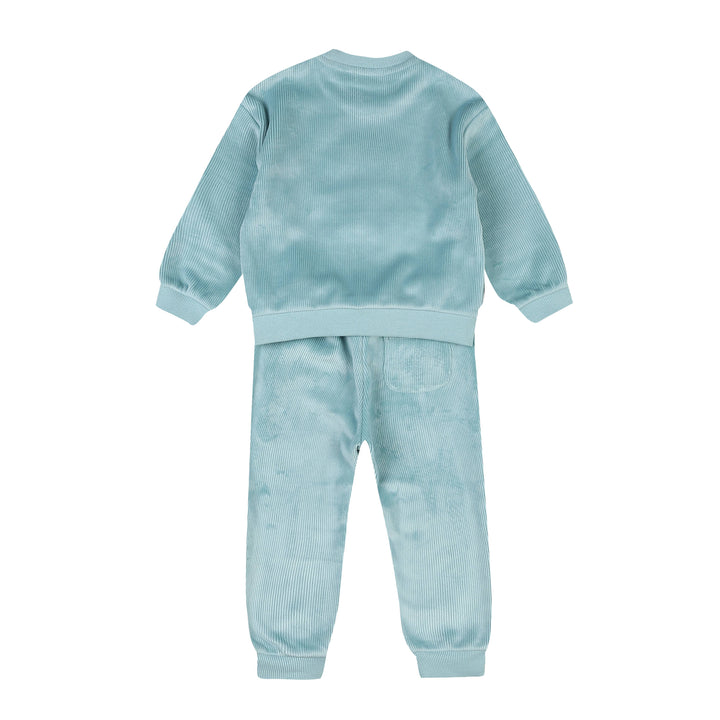 Milo Embroidery Velvet Corduroy Sweatshirt & Sweatpants Set - ToTo Heros l Premium Children's Clothing