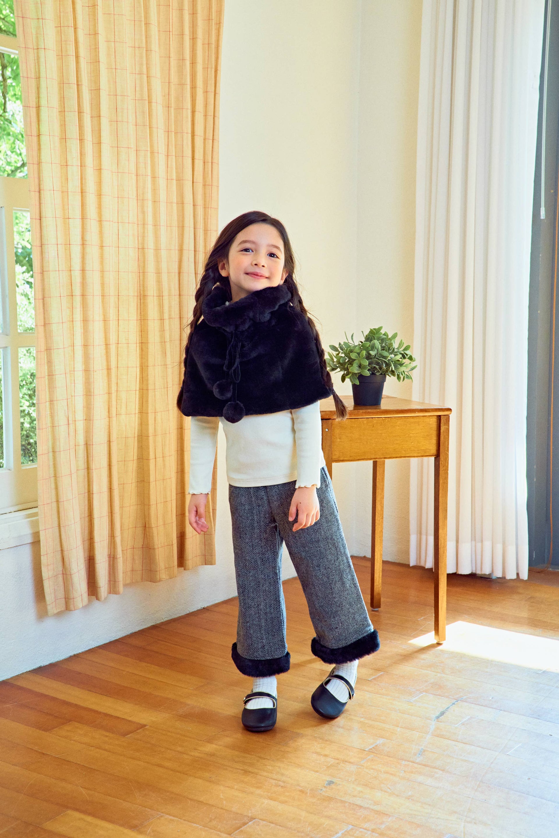 Tube Faux Fur Shawl - ToTo Heros l Premium Children's Clothing