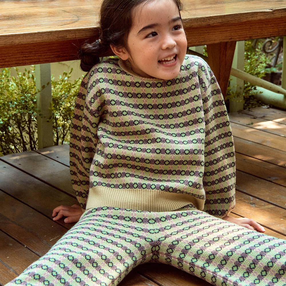 Shane Striped Knit Top & Pants Set - ToTo Heros l Premium Children's Clothing