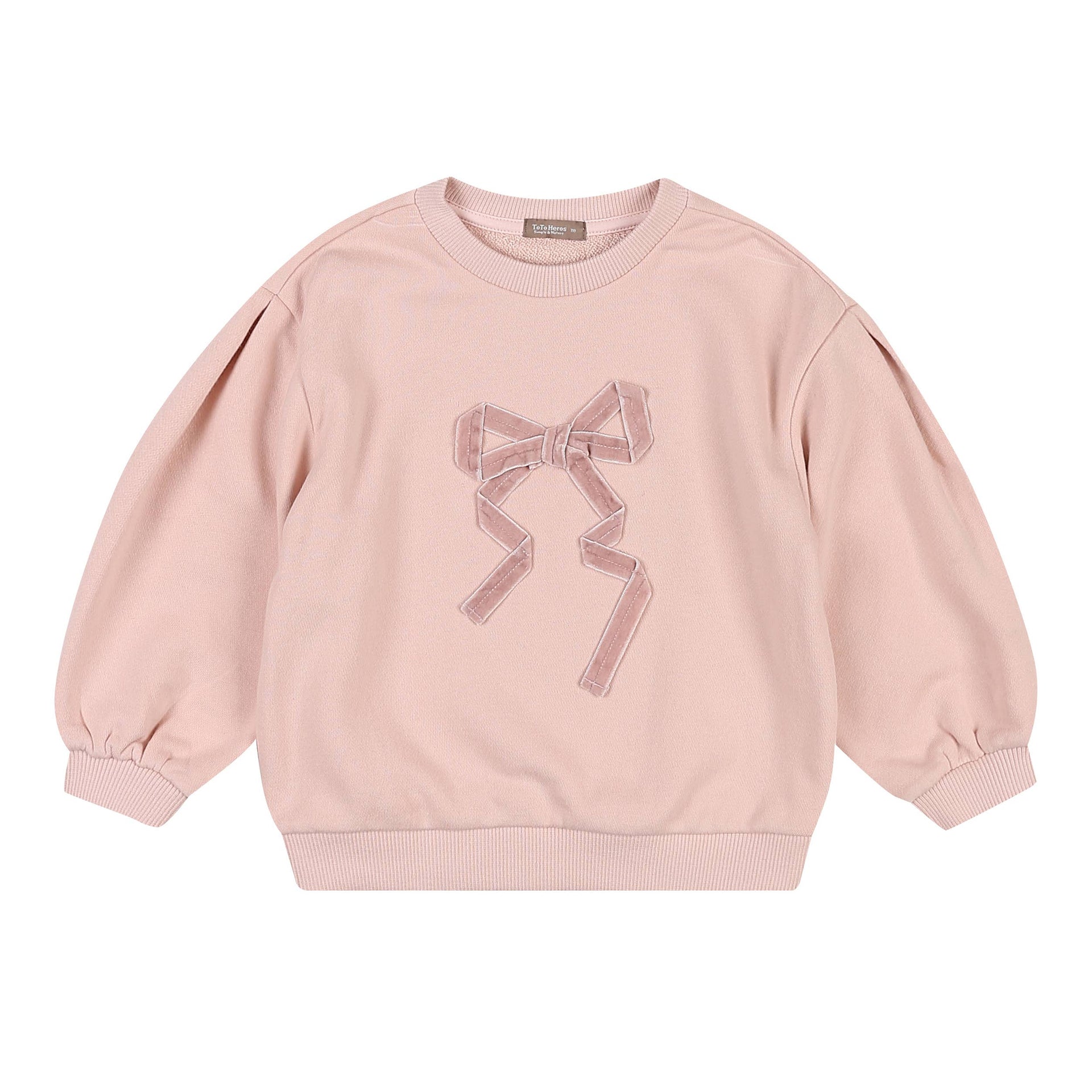 Roti Ribbon Detail Sweatshirt - ToTo Heros l Premium Children's Clothing