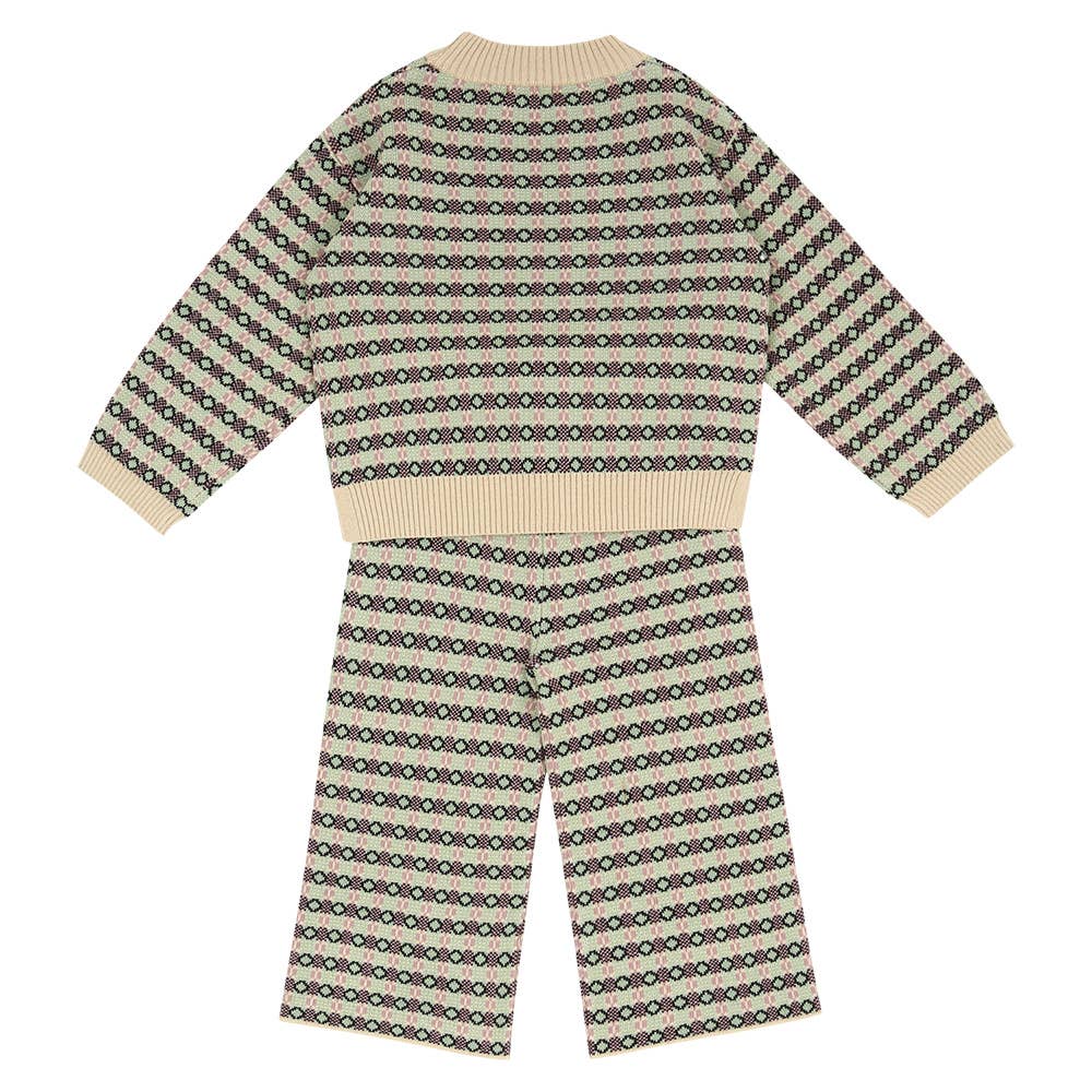 Shane Striped Knit Top & Pants Set - ToTo Heros l Premium Children's Clothing