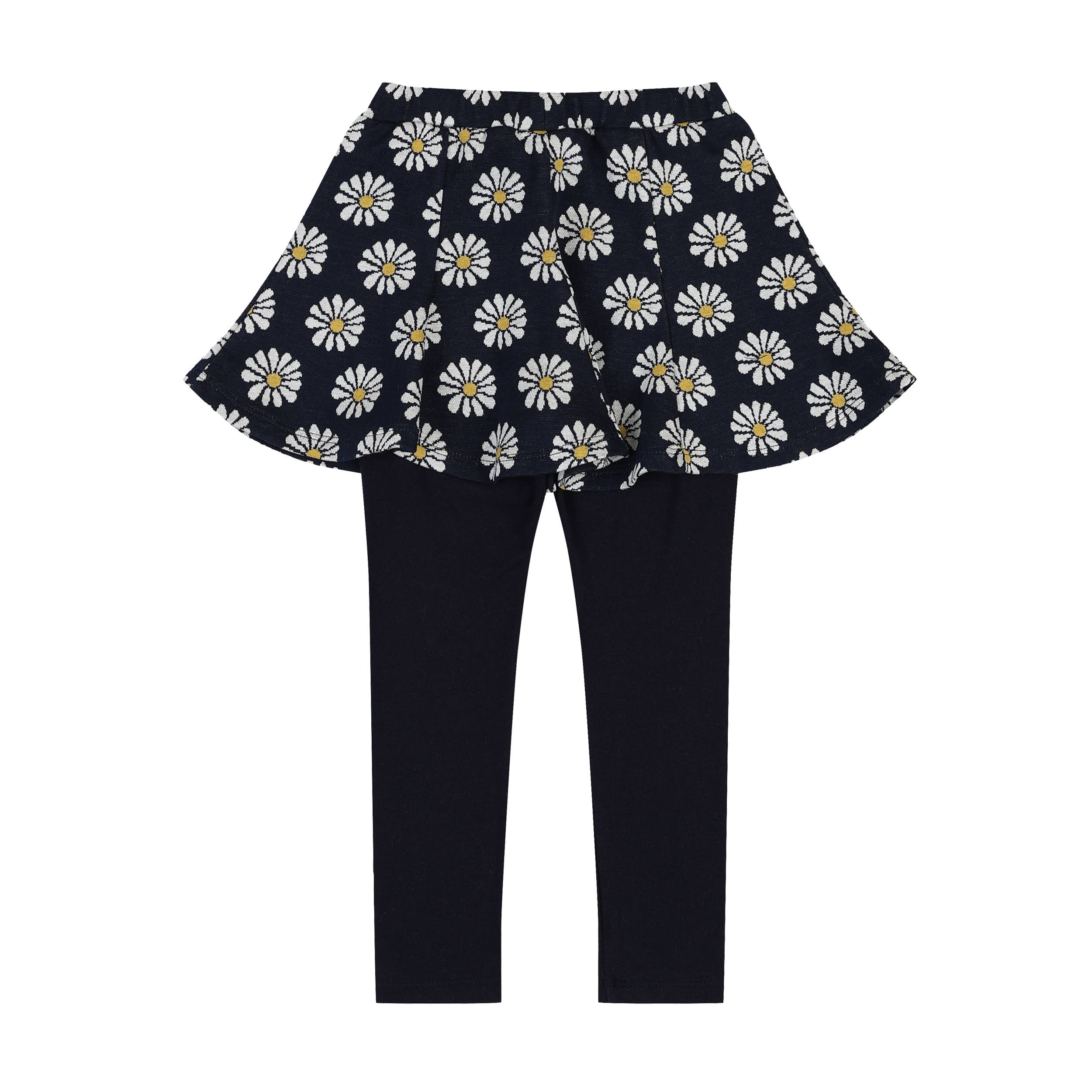 Floral Pattern Top & Skirt Leggings Combo Set - ToTo Heros l Premium Children's Clothing