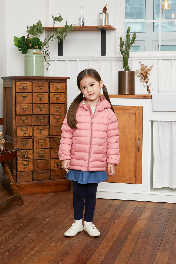 Lightweight Hooded Puffer Goose Down Jacket - ToTo Heros l Premium Children's Clothing