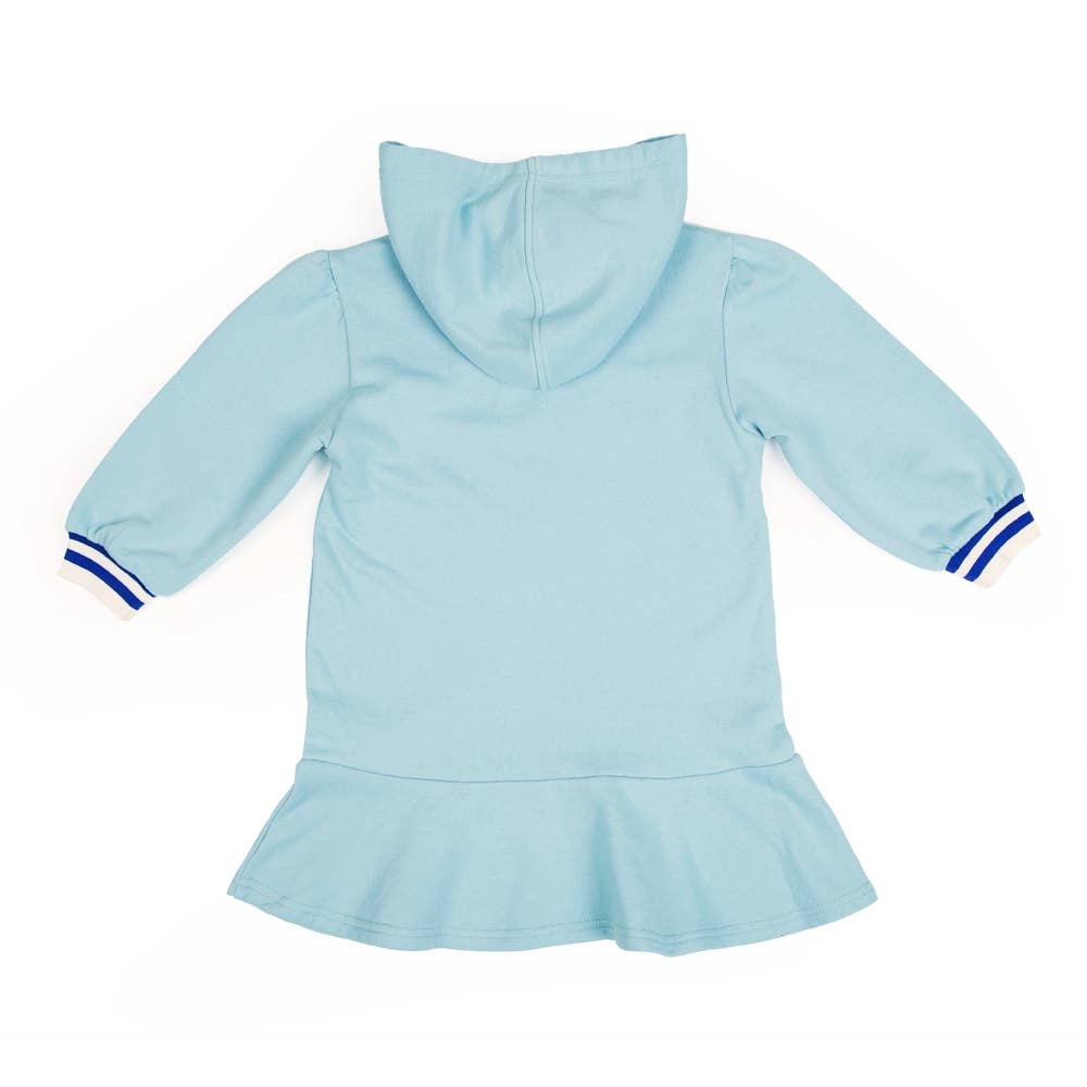 Sporty Hooded Dress - ToTo Heros l Premium Children's Clothing