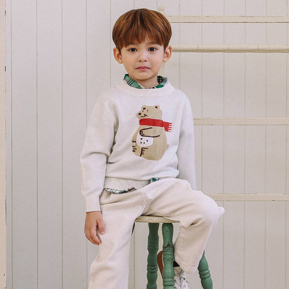 Flynn Jacquard Sweater - ToTo Heros l Premium Children's Clothing