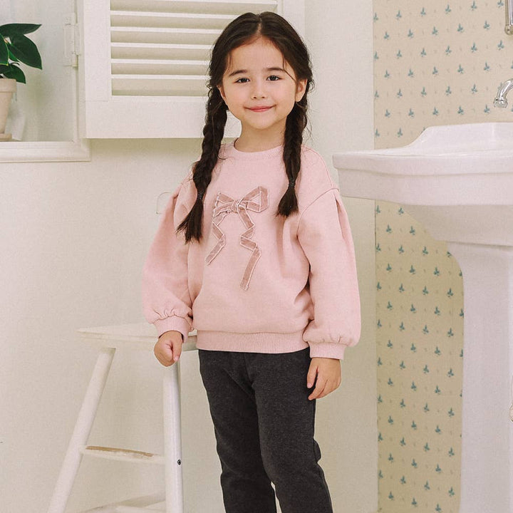 Roti Ribbon Detail Sweatshirt - ToTo Heros l Premium Children's Clothing