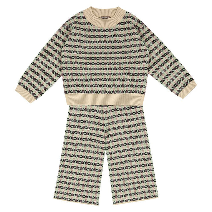 Shane Striped Knit Top & Pants Set - ToTo Heros l Premium Children's Clothing