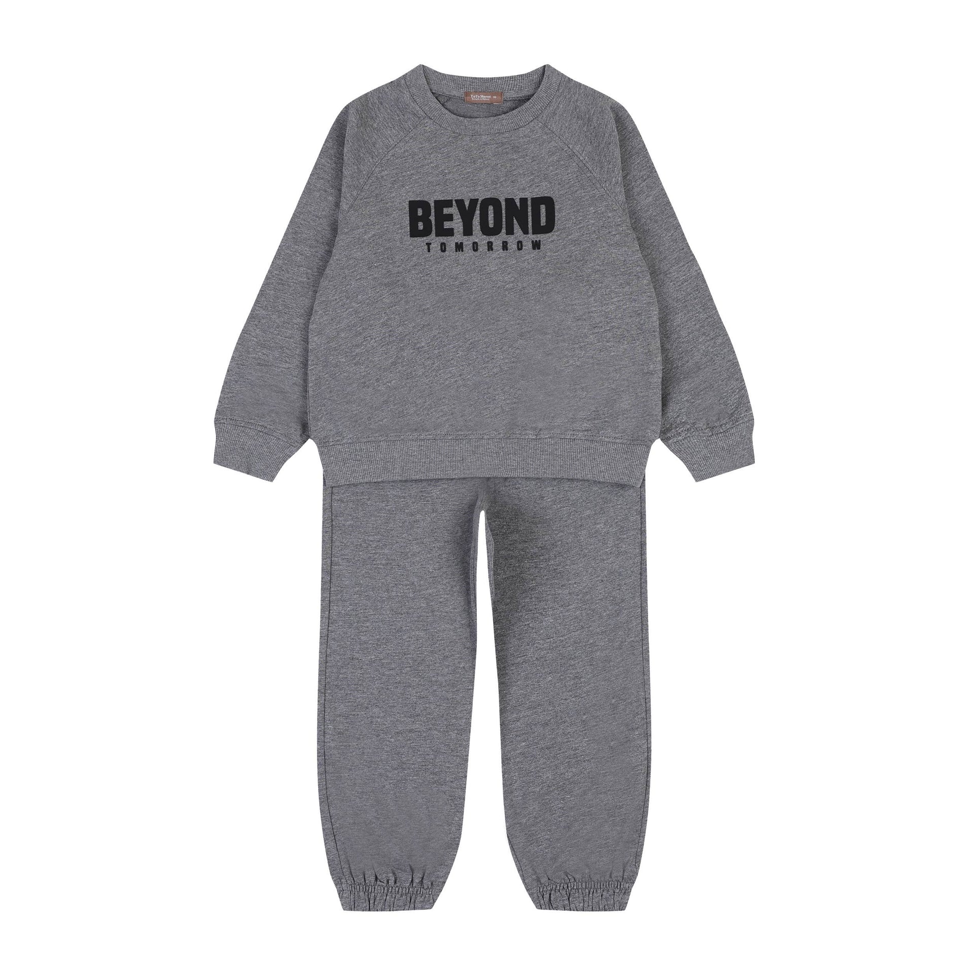 Jason Raglan Sweatshirt & Sweatpants Set - ToTo Heros l Premium Children's Clothing