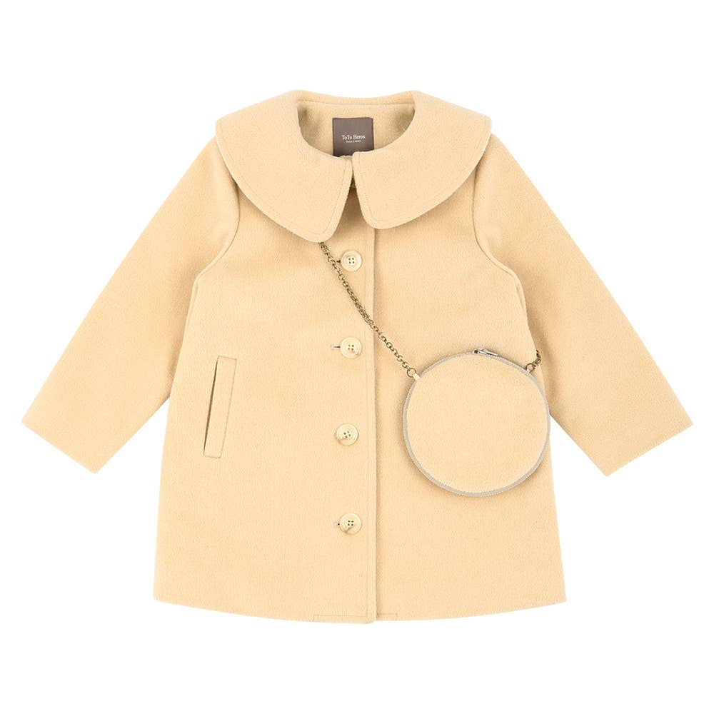 Ann Coat with Mini Bag-Coat - Kids-ToTo Heros-ToTo Heros l Premium Children&#x27;s Clothing