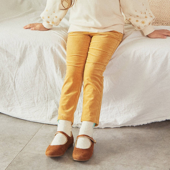 Anna Soft Velvet Skinny Pants-Pants - Kids-ToTo Heros-ToTo Heros l Premium Children&#x27;s Clothing