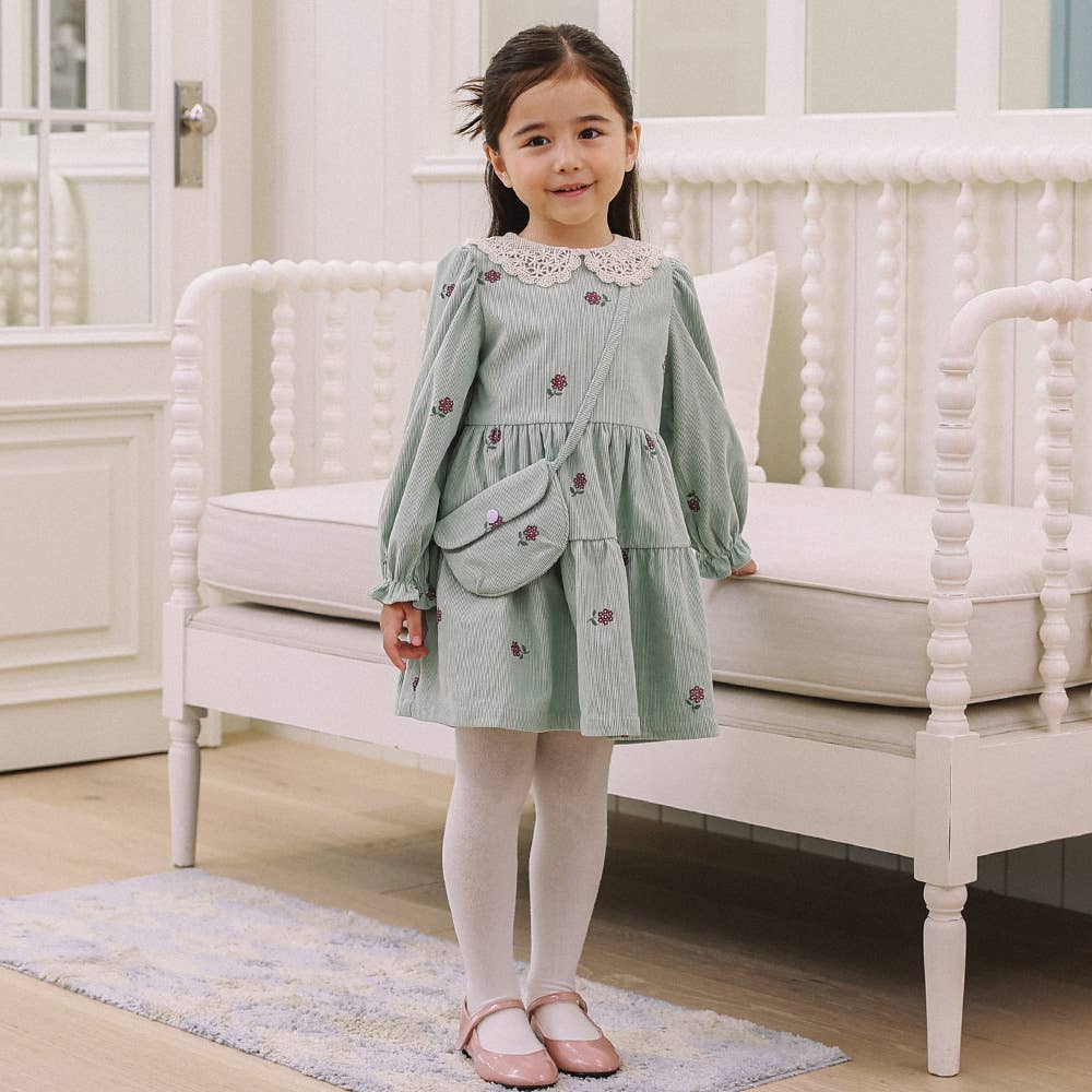 Aria Dress with Mini Bag-Dress - Kids-ToTo Heros-ToTo Heros l Premium Children&#x27;s Clothing