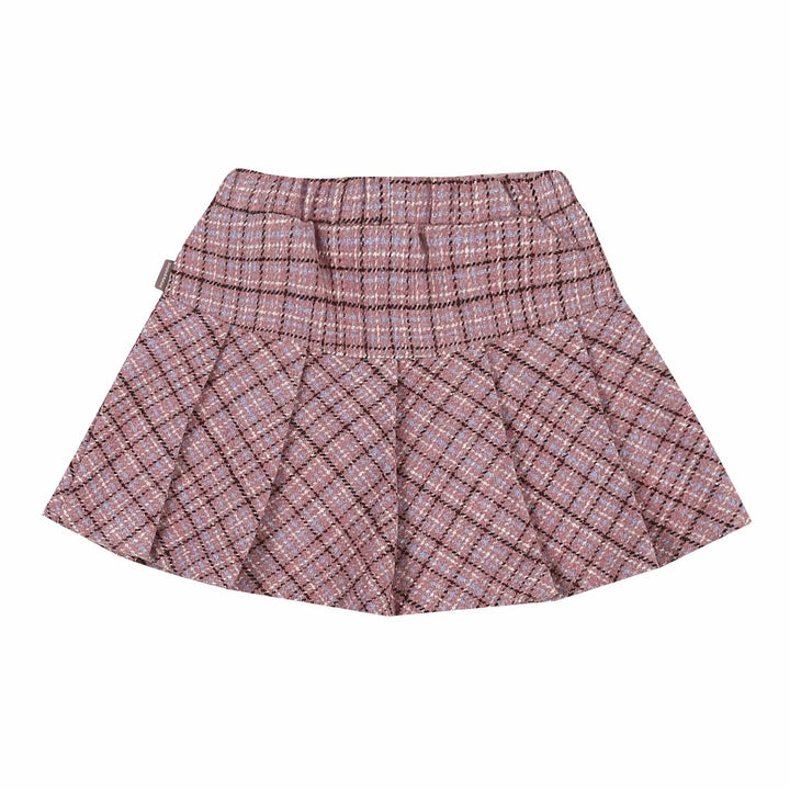 Bibi Checkered Skirt-Skirt - Kids-ToTo Heros-ToTo Heros l Premium Children&#x27;s Clothing