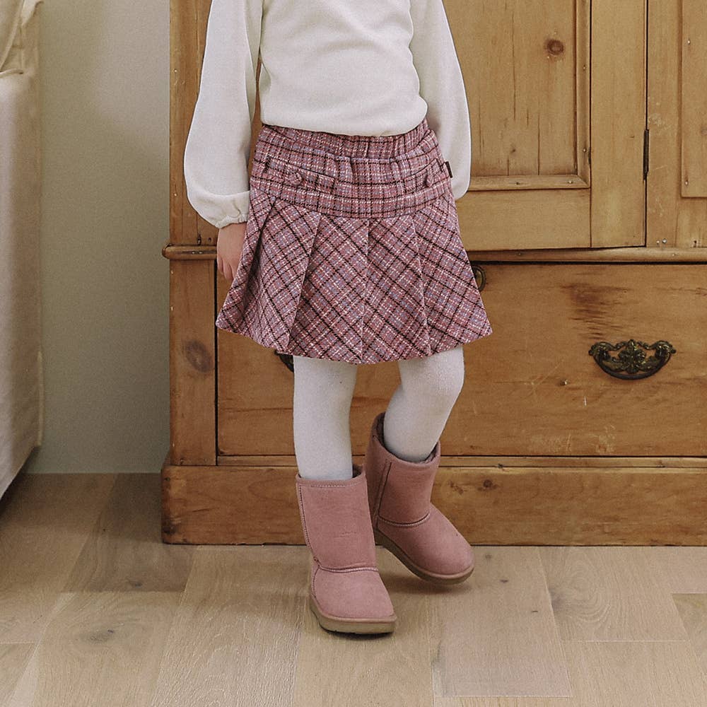 Bibi Checkered Skirt-Skirt - Kids-ToTo Heros-ToTo Heros l Premium Children&#x27;s Clothing