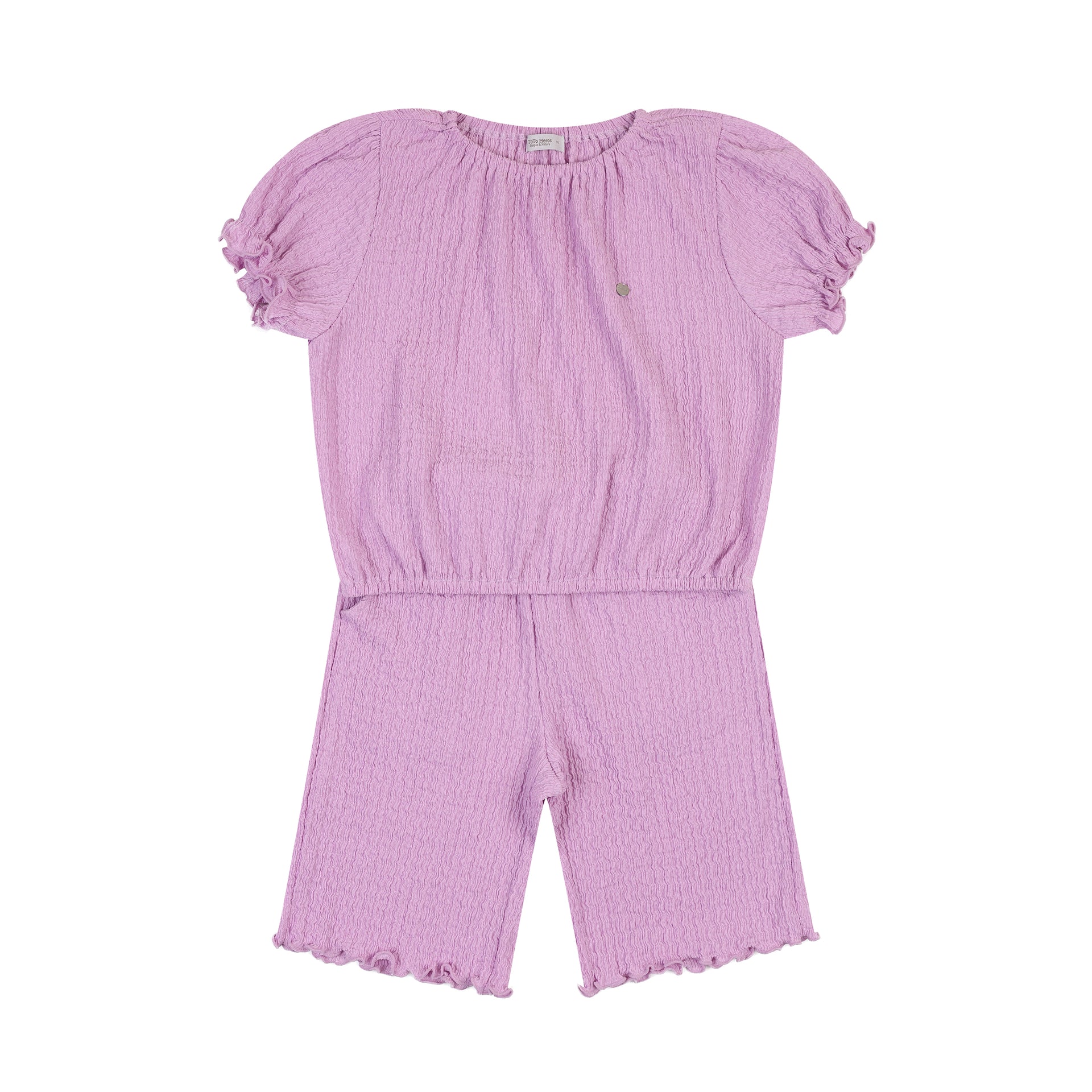 Brianna Lettuce Trim Top & Capri Pants Set-Top & Skirt Set - Kids-ToTo Heros-