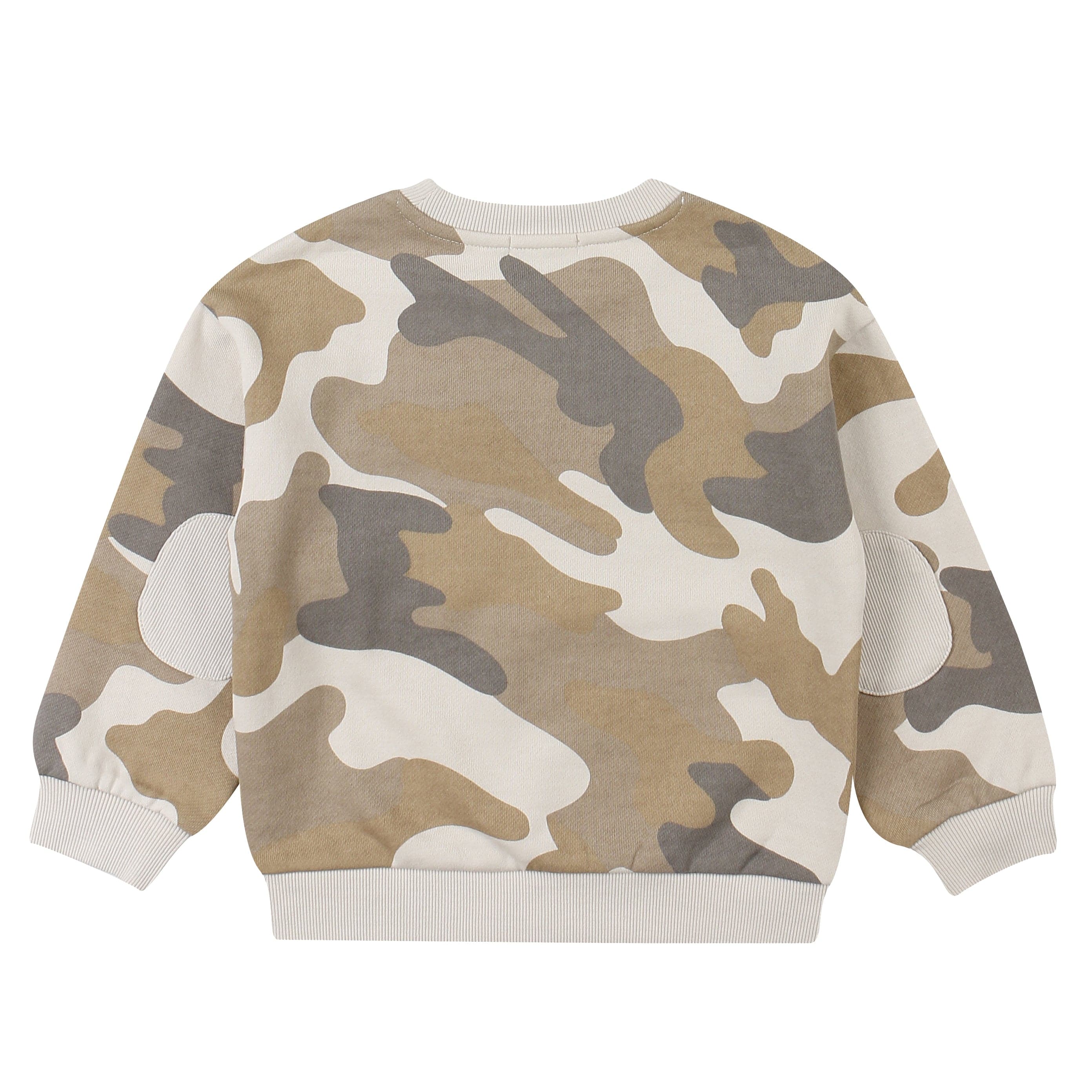 Camo Fleeced Sweatshirt-Sweatshirt - Kids-ToTo Heros-ToTo Heros l Premium Children&#x27;s Clothing