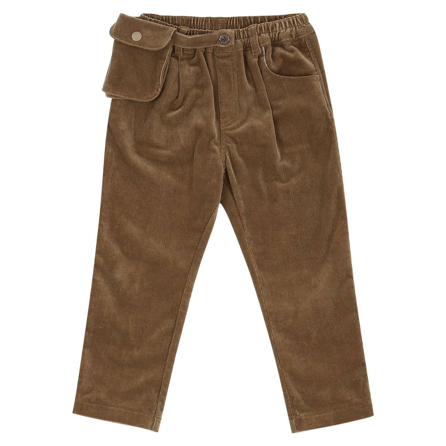 Charlee Corduroy Waist Pocket Pants-Pants - Kids-ToTo Heros-ToTo Heros l Premium Children&#x27;s Clothing