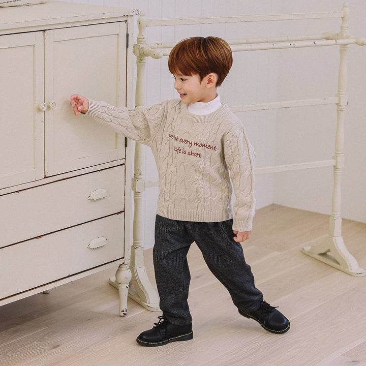 Checkered Baggy Pants-Pants - Kids-ToTo Heros-ToTo Heros l Premium Children&#x27;s Clothing