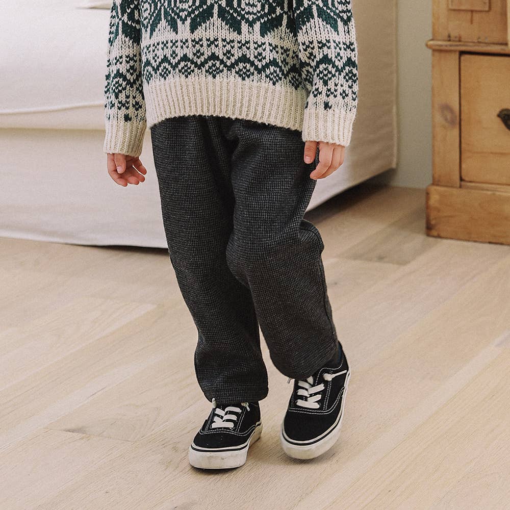 Checkered Baggy Pants-Pants - Kids-ToTo Heros-ToTo Heros l Premium Children&#x27;s Clothing