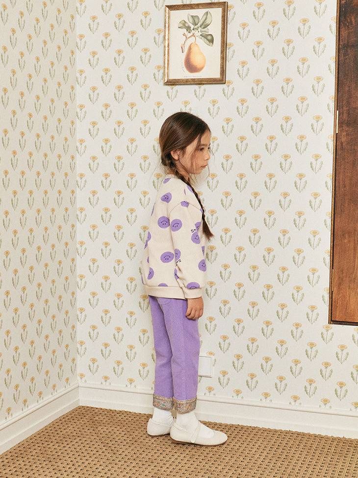 Clara Straight Pants with Roll-Up Hem-Pants - Kids-ToTo Heros-ToTo Heros l Premium Children&#x27;s Clothing