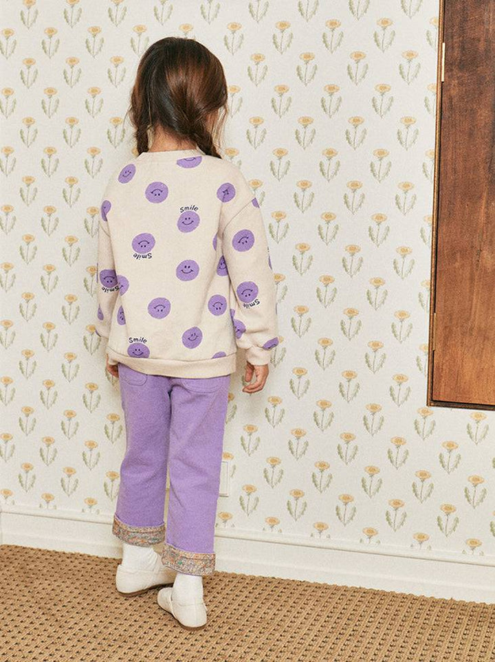 Clara Straight Pants with Roll-Up Hem-Pants - Kids-ToTo Heros-ToTo Heros l Premium Children&#x27;s Clothing