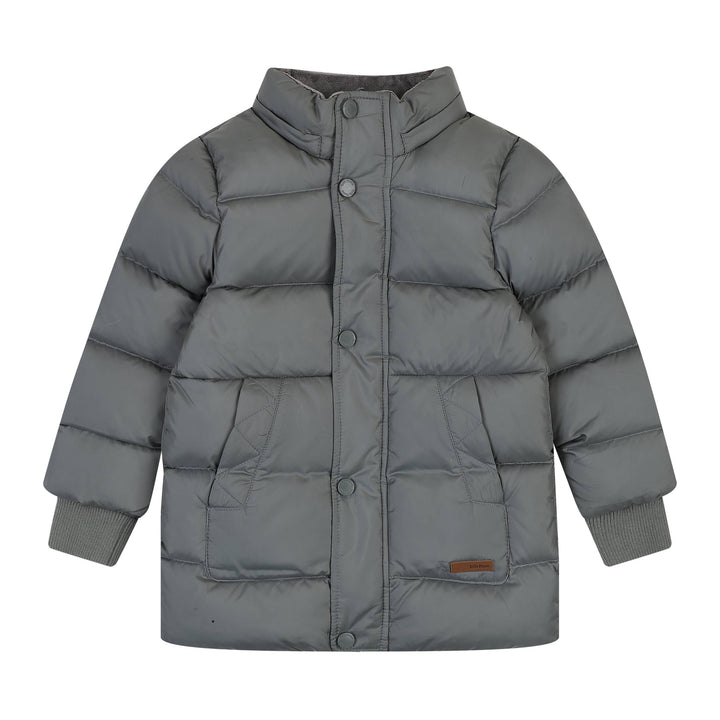 Conner Down Puffer Jacket with Detachable Hood-Puffer Jacket - Kids-ToTo Heros-ToTo Heros l Premium Children's Clothing