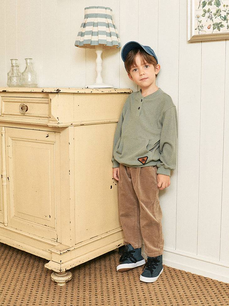 Connor Baggy Corduroy Pants-Pants - Kids-ToTo Heros-ToTo Heros l Premium Children&#x27;s Clothing