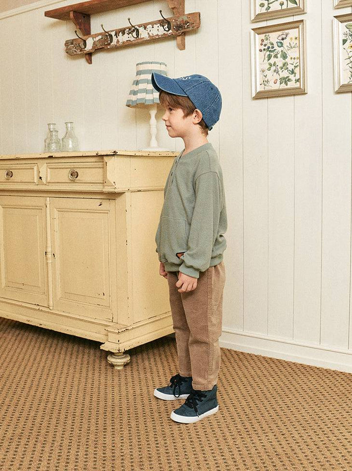 Connor Baggy Corduroy Pants-Pants - Kids-ToTo Heros-ToTo Heros l Premium Children&#x27;s Clothing